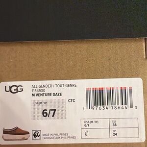 UGG M ADVENTURE DAZE ALL GENDER SLIP ON SHOES SIZE 6-7 🤩🤩🤩